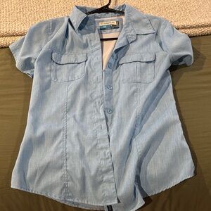 Magellan Outdoors Light Blue Button Down Shirt